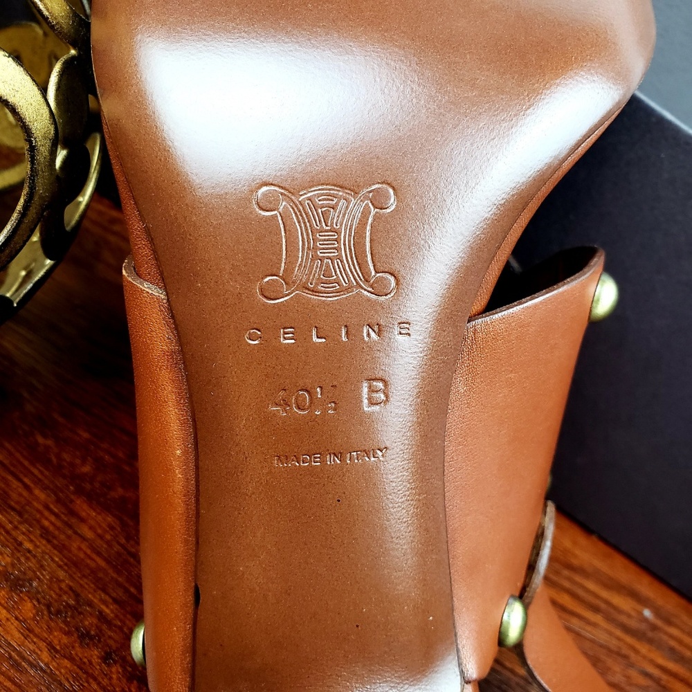 Celine Leather Heels - Picture 3 of 4